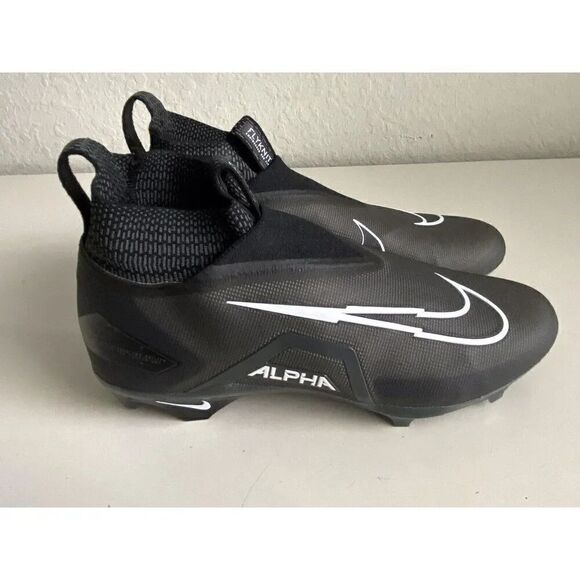 Nike‎ Alpha Menace Elite 3 Mid Football Cleats Black DM1792-004 Men’s Sz 15 main image 10